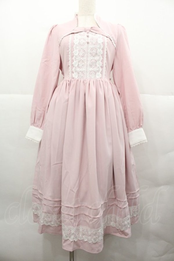 ワンピース pink ピンクローズワンピ＊Z290 | cherie ange