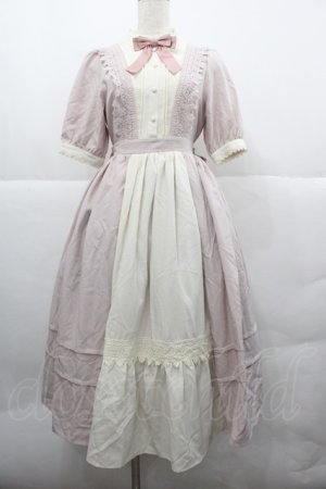 画像: axes femme kawaii / エレガントドールワンピース M ピンク I-25-12-13-083-AX-OP-SA-ZI