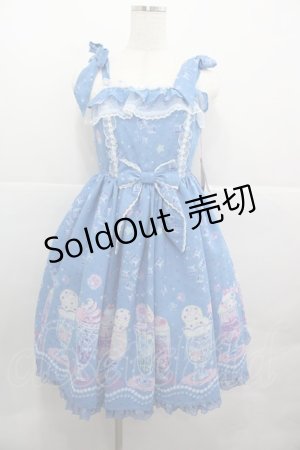 画像: Angelic Pretty / Cream Soda Mermaidジャンパースカート  アオ I-25-12-13-085-AP-OP-SA-ZI