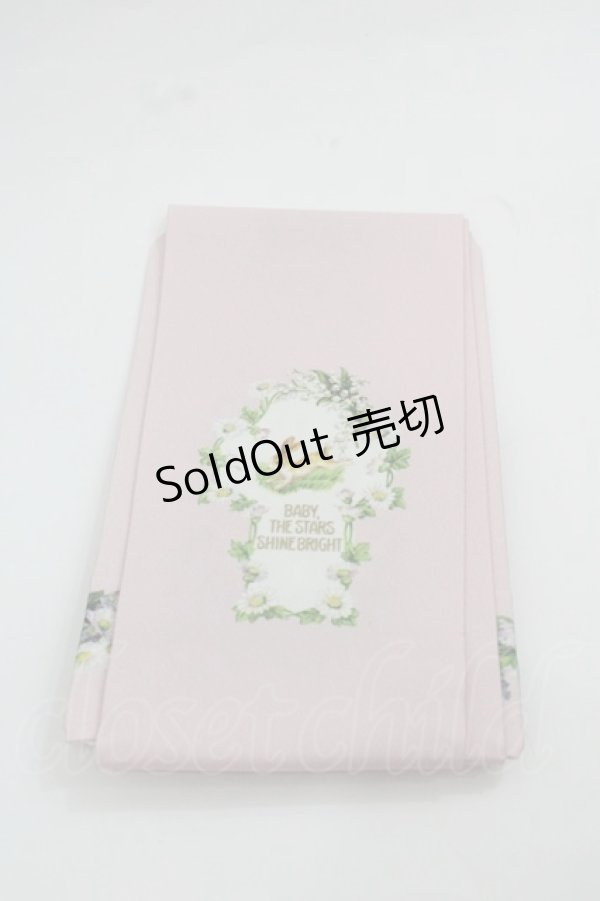 画像2: BABY,THE STARS SHINE BRIGHT / Happy Easter〜Easter Bunny’s Spring Garden〜柄オーバーニーソックス  ピンク I-25-12-13-008-BA-ZA-SA-ZI (2)