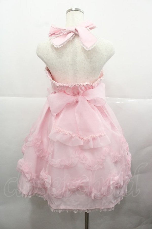 Angelic Pretty / スノークリスタルジャンパースカート ピンク I-25-12