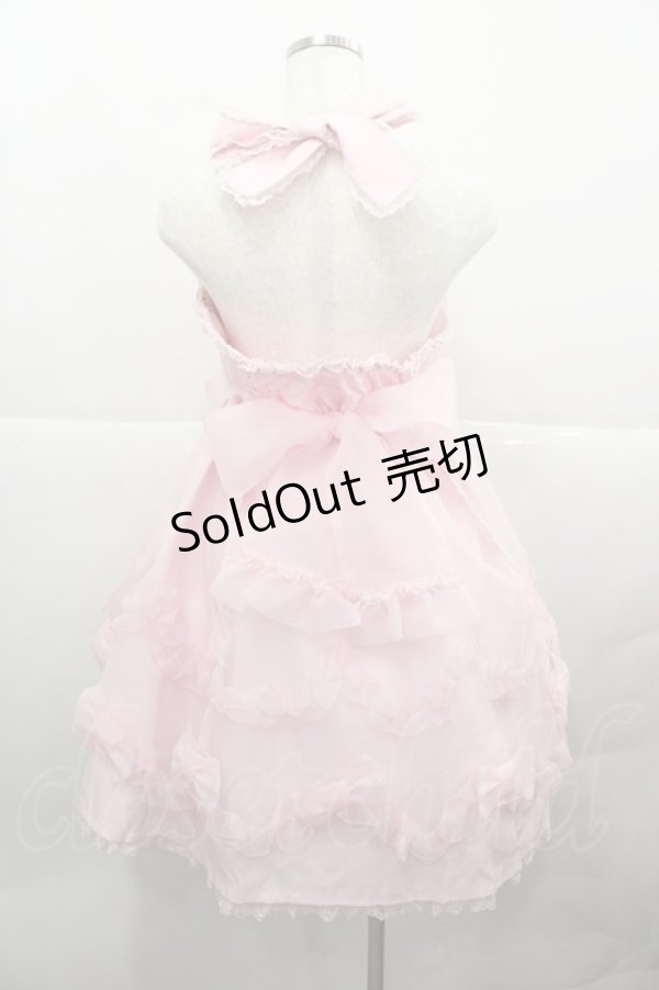 画像2: Angelic Pretty / スノークリスタルジャンパースカート  ピンク I-25-12-13-086-AP-OP-SA-ZI (2)