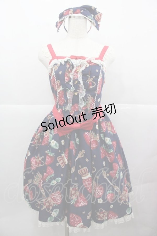 Angelic Pretty / Royal Crown Berry SpecialジャンパースカートSet