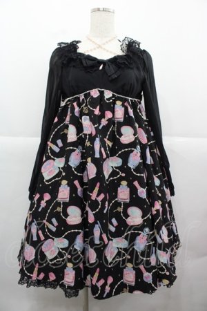 画像: Angelic Pretty / Dreamy Girlワンピース  黒 I-25-12-13-088-AP-OP-SA-ZI