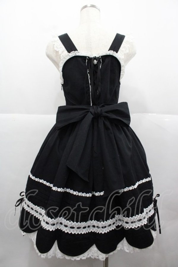 BABY,THE STARS SHINE BRIGHT / リボンスカラップジャンパースカート