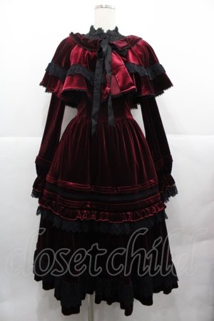 画像: Hoshibako Works / Rozen Maiden x HoshibakoWorks 真紅ケープ付きワンピース  ワイン I-25-12-13-092-LO-OP-SA-ZI