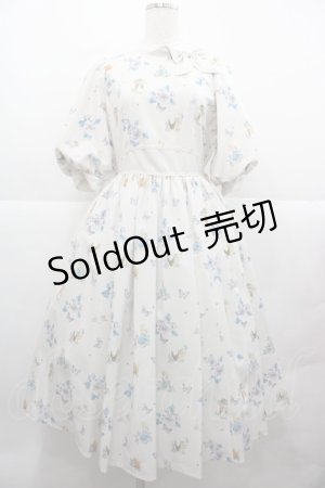 画像: Innocent World / ピーターラビット小花レースワンピース M キナリ×キナリ I-25-12-13-097-IW-OP-SA-ZI