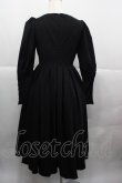 画像2: CATCOCOON(海外ロリータブランド) / フロントボタン長袖ワンピース S 黒 I-25-12-13-101-LO-OP-SA-ZI (2)