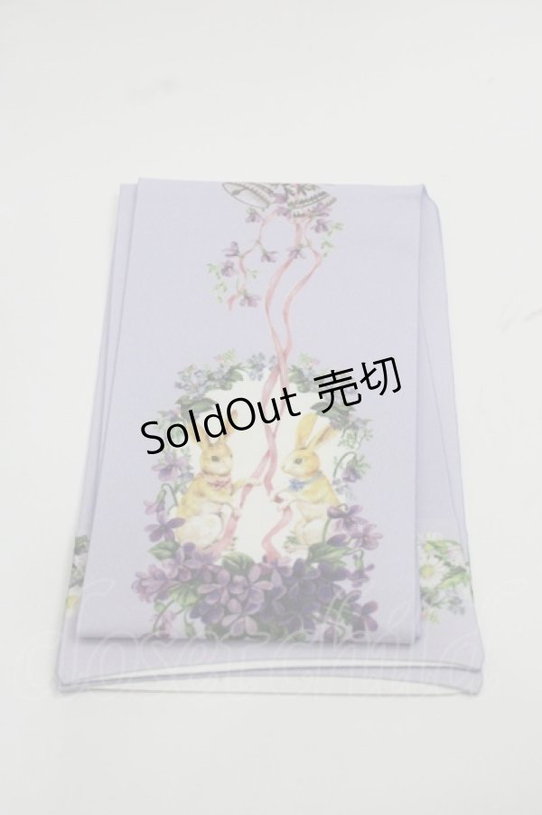 画像2: BABY,THE STARS SHINE BRIGHT / Happy Easter〜Easter Bunny’s Spring Garden〜柄オーバーニーソックス  ラベンダー I-25-12-13-014-BA-ZA-SA-ZI (2)