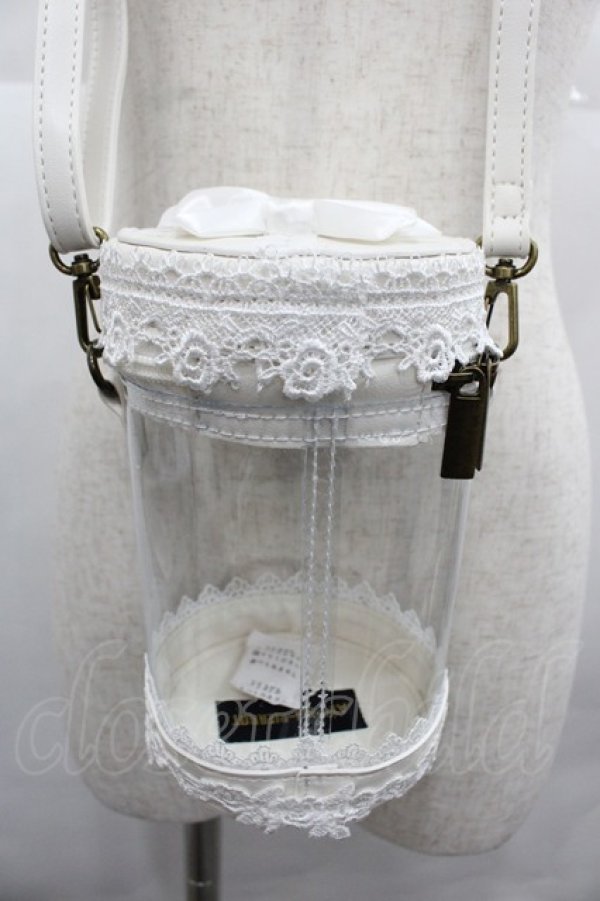 画像3: ATELIER PIERROT / Throne Doll Pouch  白ｘクリア I-25-12-13-032-EL-BG-SA-ZI (3)
