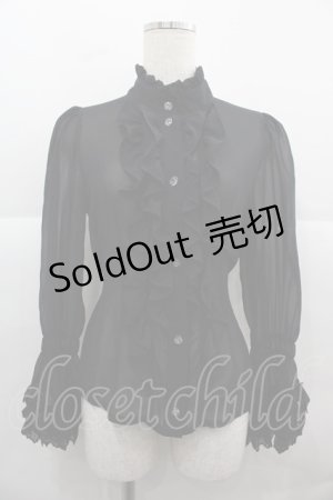 画像: ALICE and the PIRATES / Mary Rose シフォン  黒 I-25-12-13-034-PA-BL-SA-ZI