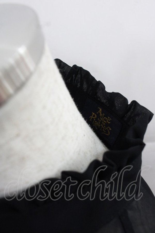 画像3: ALICE and the PIRATES / Mary Rose シフォン  黒 I-25-12-13-034-PA-BL-SA-ZI (3)