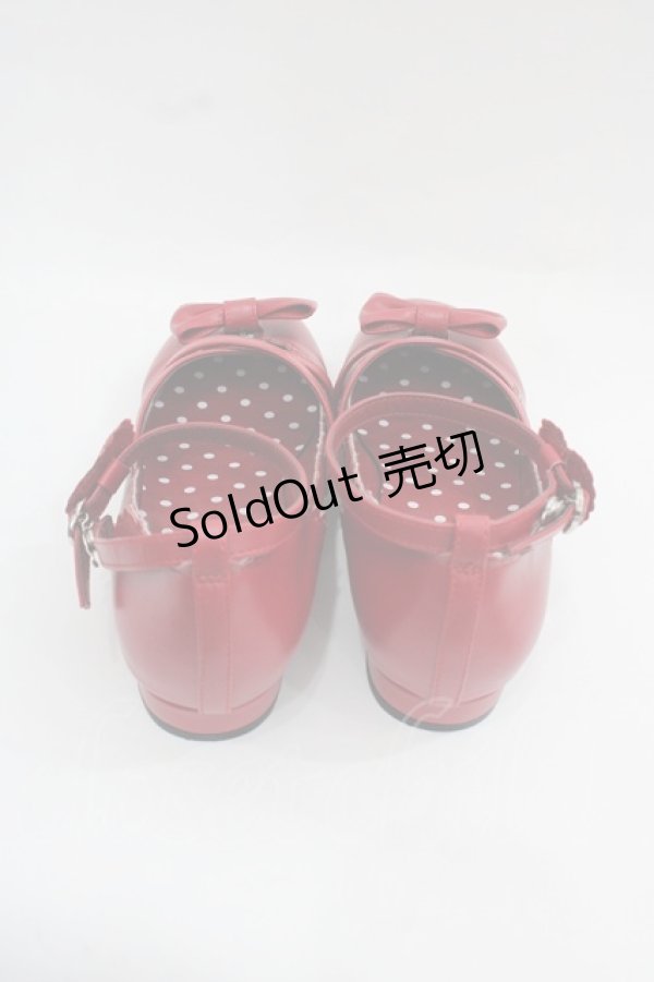 画像3: Angelic Pretty / ロゴハートパンプス L 赤 I-25-12-13-003-AP-SH-SA-ZI (3)