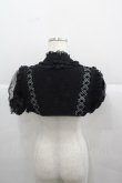 画像2: Honey Machine（海外ロリータブランド） / レース&チュール半袖ボレロ S 黒 I-25-12-13-041-LO-JA-SA-ZI (2)