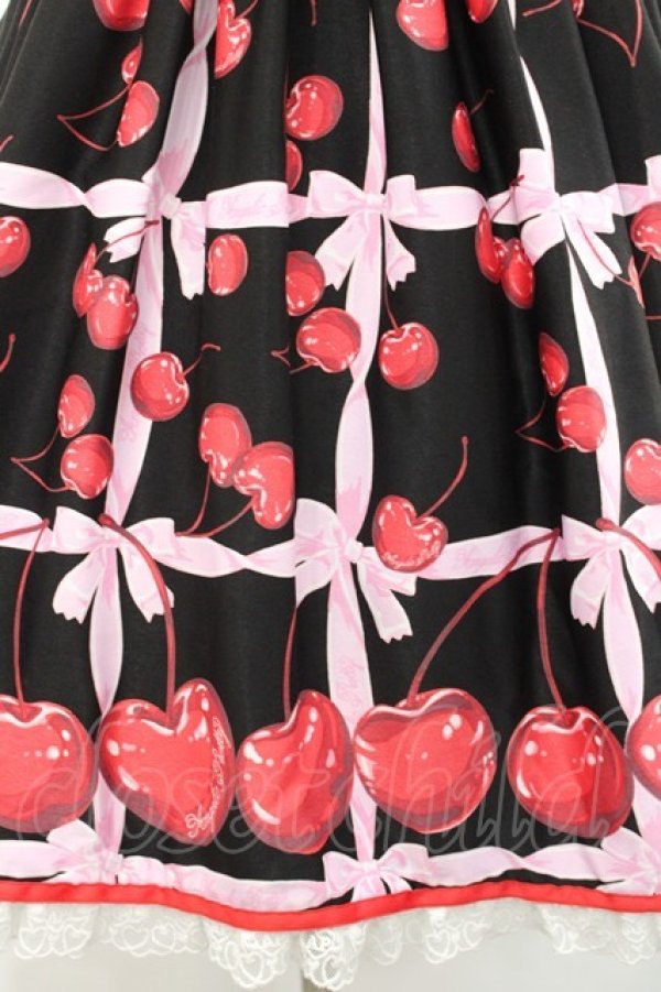 画像4: Angelic Pretty / Charming Cherryジャンパースカート  ピンク I-25-12-18-046-AP-OP-SA-ZI (4)