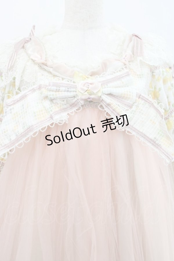 画像3: BABY,THE STARS SHINE BRIGHT / Ver Placidum Mille fleurワンピースドレス  ピンク I-25-12-18-059-BA-OP-SA-ZI (3)