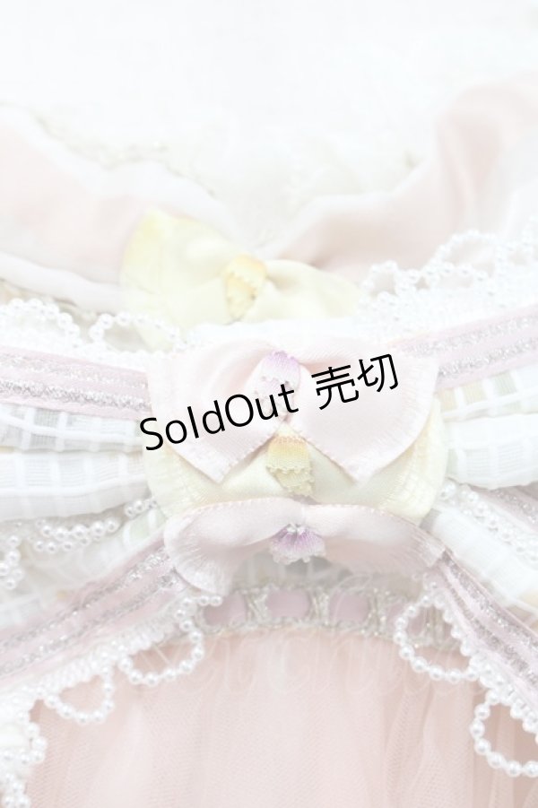 画像4: BABY,THE STARS SHINE BRIGHT / Ver Placidum Mille fleurワンピースドレス  ピンク I-25-12-18-059-BA-OP-SA-ZI (4)