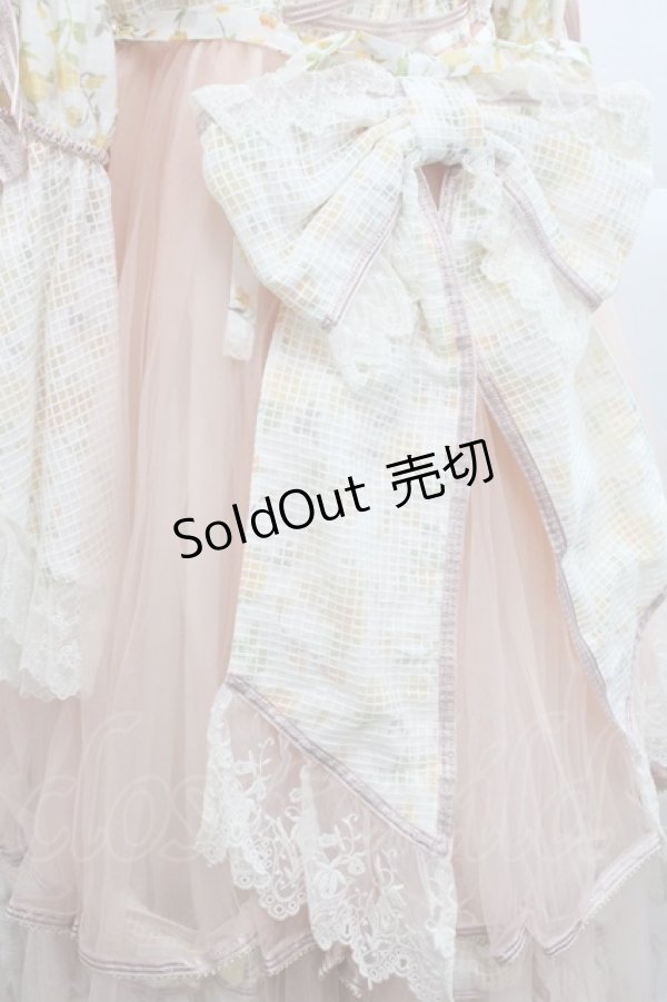 画像6: BABY,THE STARS SHINE BRIGHT / Ver Placidum Mille fleurワンピースドレス  ピンク I-25-12-18-059-BA-OP-SA-ZI (6)