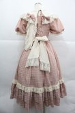 画像2: Hoshibako Works / カントリーラビットワンピース  ピンクチェック I-25-12-18-069-LO-OP-SA-ZI (2)