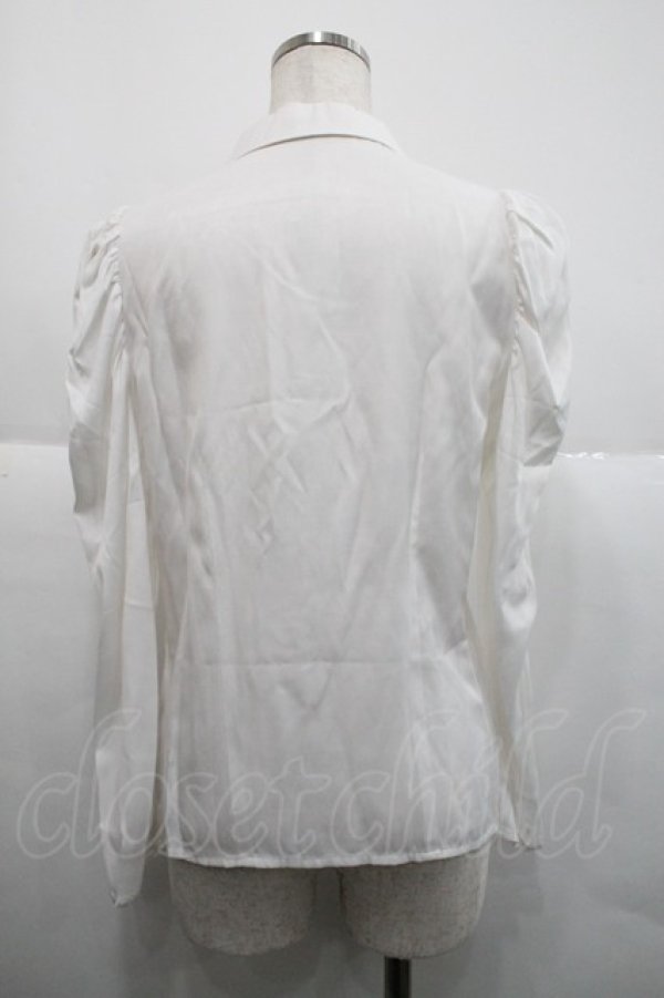 画像2: an another angelus / ローズカメオ刺繍衿ブラウス  オフホワイト I-25-12-18-011-CA-BL-SA-ZI (2)