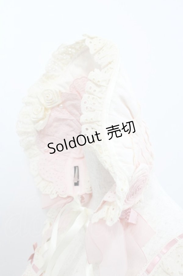 画像3: Mademoiselle Pearl（海外ロリータブランド） / 2段フリルキャミビスチェ&グラデスカートセット  ピンクベージュ I-25-12-18-072-LO-TO-SA-ZI (3)