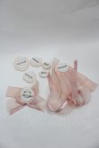 画像5: Mademoiselle Pearl（海外ロリータブランド） / 2段フリルキャミビスチェ&グラデスカートセット  ピンクベージュ I-25-12-18-072-LO-TO-SA-ZI (5)