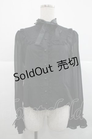 画像: Angelic Pretty / レーシィレディブラウス  ブラック I-25-12-18-012-AP-BL-SA-ZI