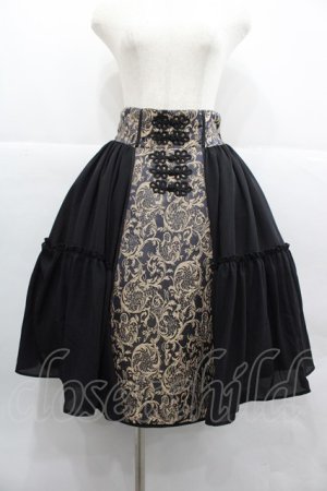 画像: axes femme kawaii / メイリンスカート M 黒 I-25-12-18-090-AX-SK-SA-ZI