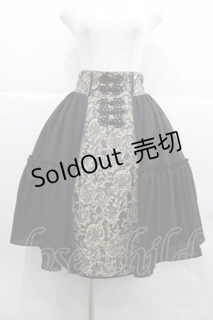 画像: axes femme kawaii / メイリンスカート M 黒 I-25-12-18-090-AX-SK-SA-ZI