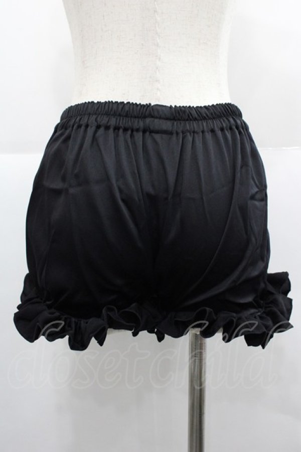 画像2: NO.S PROJECT / フリルミニペチコート  黒 I-25-12-18-094-LO-PA-SA-ZI (2)
