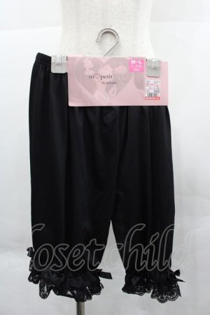 画像: m petit by misako / ECAM5ブスソリボン  ブラック I-25-12-18-095-LO-PA-SA-ZI