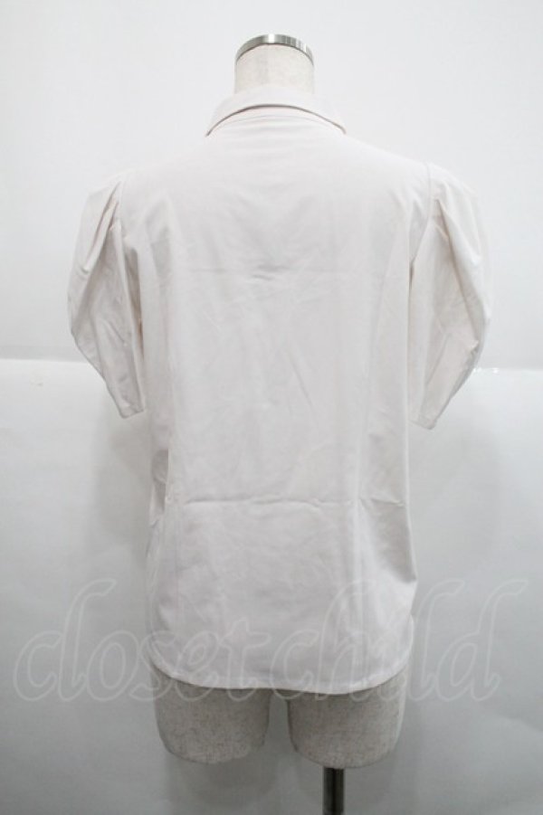 画像2: an another angelus / タックパフスリーブシャツ  オフホワイト I-25-12-18-016-CA-BL-SA-ZI (2)