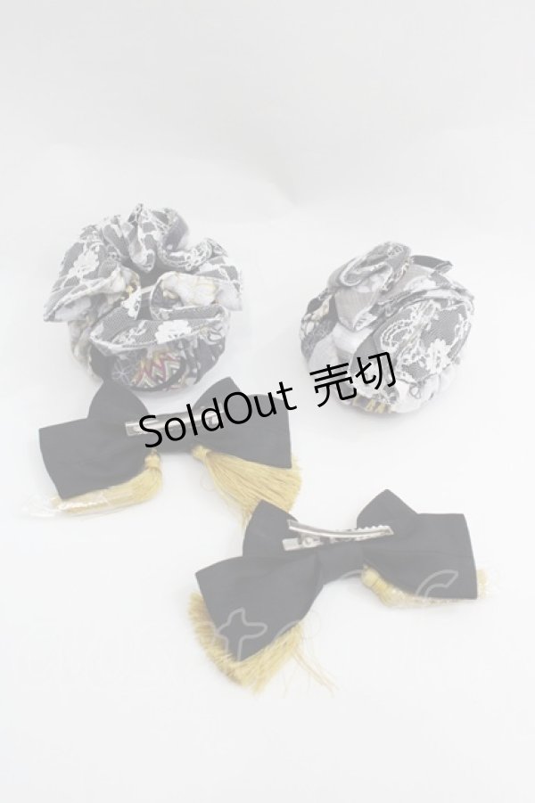 画像2: metamorphose / いろどり花てまり おだんごカバーセット  くろつち I-25-12-18-109-ME-ZA-SA-ZI (2)