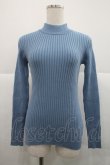 画像1: F&A / バックリボンリブニットプルオーバー  ブルー I-25-12-18-017-LO-TO-SA-ZI (1)