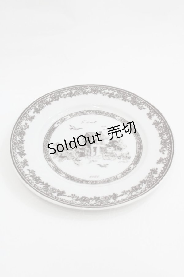 画像1: Fi.n.t / ノベルティプレート  ホワイト I-25-12-18-115-CA-ZA-SA-ZI (1)