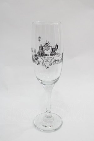 画像: PEACE NOW / ワイングラス  クリアＸ黒 I-25-12-18-118-PU-ZA-SA-ZI