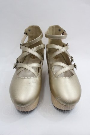 画像: BABY,THE STARS SHINE BRIGHT / BABYヴィクトワールシューズ M ゴールド I-25-12-18-120-BA-SH-SA-ZI