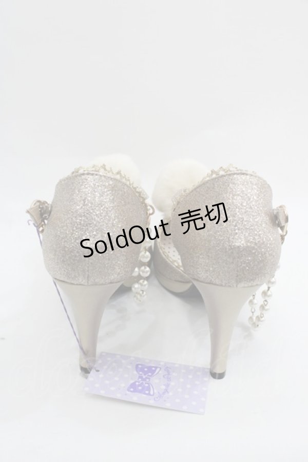 画像2: Angelic Pretty / Fantasticグリッターシューズ M ゴールド I-25-12-18-124-AP-SH-SA-ZI (2)