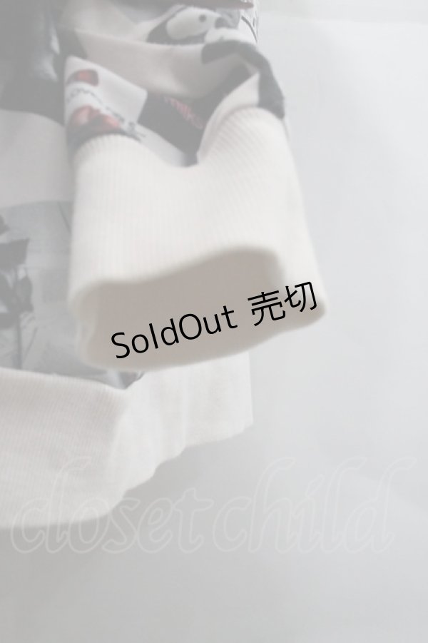 画像4: Honey Cinnamon / 写真風総柄パーカー  ピンクＸ黒 I-25-12-18-018-LO-TO-SA-ZI (4)