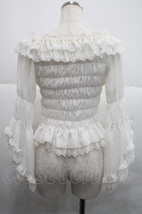 画像2: Vallee lys / Blossom Breeze Blouse  白 I-25-12-18-024-GO-BL-SA-ZI (2)