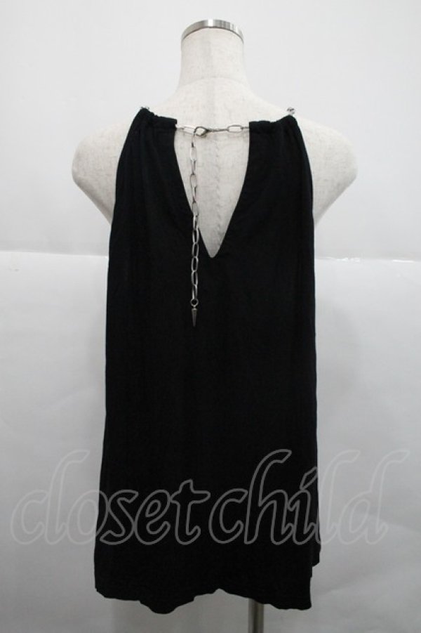 画像2: GOTHPUNKその他(買取対象外) / チェーンタンク  黒Ｘシルバー I-25-12-18-029-PU-TO-SA-ZI (2)