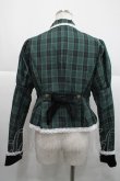 画像2: Eri Aino's collaboration / シャーロットの水曜日 ジャケット M グリーンチェック I-25-12-18-036-LO-JA-SA-ZI (2)