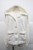画像1: NO.S PROJECT / うさみみフードボアジャケット  白 I-25-12-18-038-LO-JA-SA-ZI (1)