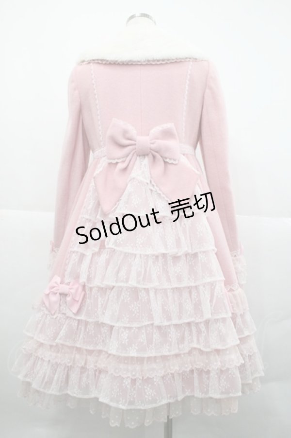 画像2: Angelic Pretty / Sweet Loveフリルコート  ピンク I-25-12-18-041-AP-CO-SA-ZI (2)