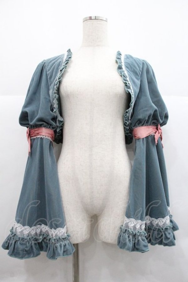 画像1: Hoshibako Works / 東方Project x HoshibakoWorks 古明地さとり ショート丈ボレロ M ブルー I-25-12-22-050-LO-TO-SA-ZI (1)