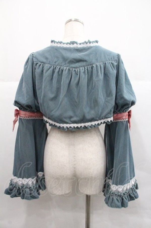 画像2: Hoshibako Works / 東方Project x HoshibakoWorks 古明地さとり ショート丈ボレロ M ブルー I-25-12-22-050-LO-TO-SA-ZI (2)