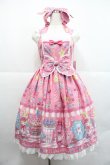 画像1: Angelic Pretty / Toy's Donut DinerジャンパースカートSet  ピンク I-25-12-22-052-AP-OP-SA-ZI (1)