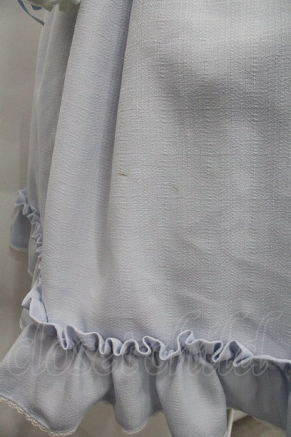 画像5: ALICE and the PIRATES / ナターシャリボンワンピース  サックスＸ白 I-25-12-22-054-PA-OP-SA-ZI (5)