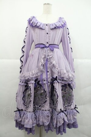 画像: Hoshibako Works / 城咲ロンドン x HoshibakoWorksコラボレーションワンピース  ラベンダー I-25-12-22-055-LO-OP-SA-ZI