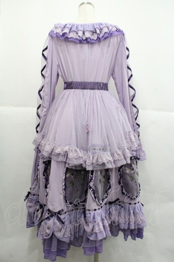 画像2: Hoshibako Works / 城咲ロンドン x HoshibakoWorksコラボレーションワンピース  ラベンダー I-25-12-22-055-LO-OP-SA-ZI (2)